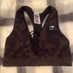 Gymshark Camo sports bra